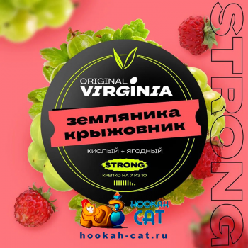 Табак для кальяна Original Virginia Strong Земляника Крыжовник 25г Акцизный - фото 1